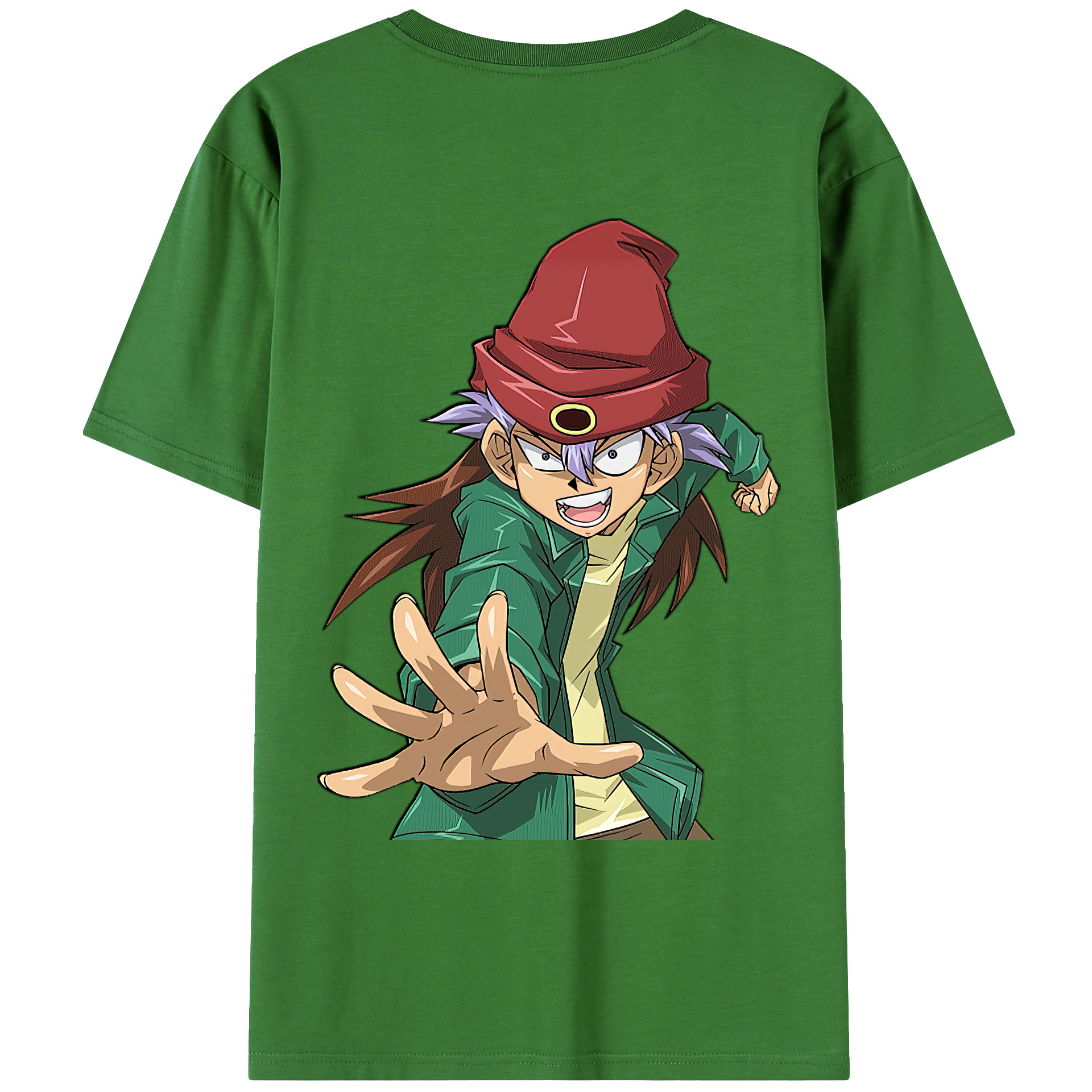 （画像用） 遊☆戯☆王 Yu-Gi-Oh! レディース半袖Tシャツ(バックプリント)